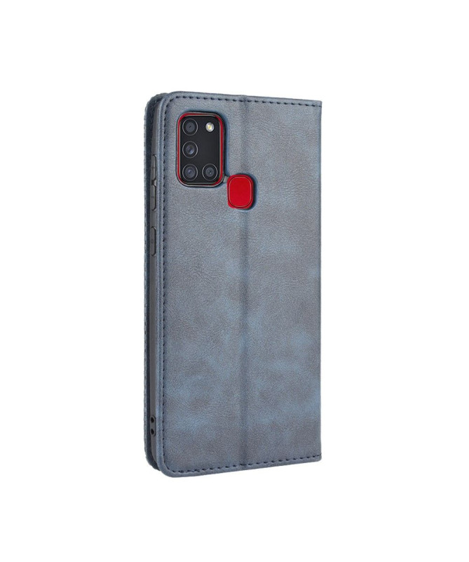 Étui Samsung Galaxy A21s Le Cirénius Style Cuir