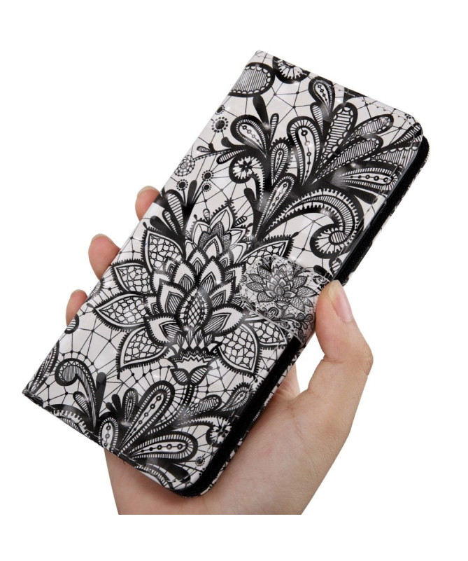Housse Samsung Galaxy A21s Lace Flower - photo 5