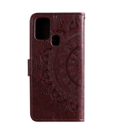 Housse Samsung Galaxy A21s Mandala Relief