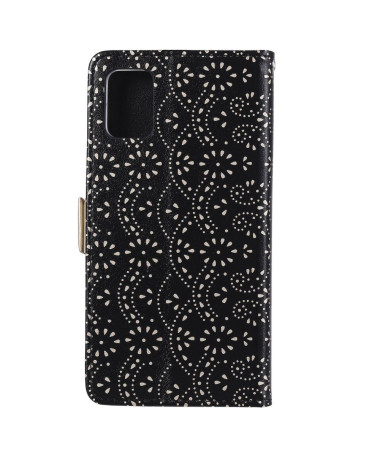 Housse Samsung Galaxy A51 5G Fleur Dentelle