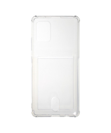 Coque Samsung Galaxy A51 5G Transparente Porte Carte