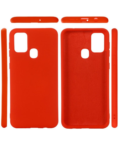 Coque Samsung Galaxy A21s Puro silicone liquide