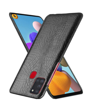 Coque Samsung Galaxy A21s effet peau de croco