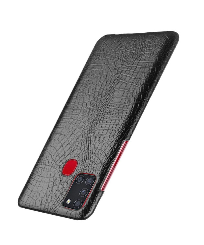 Coque Samsung Galaxy A21s effet peau de croco