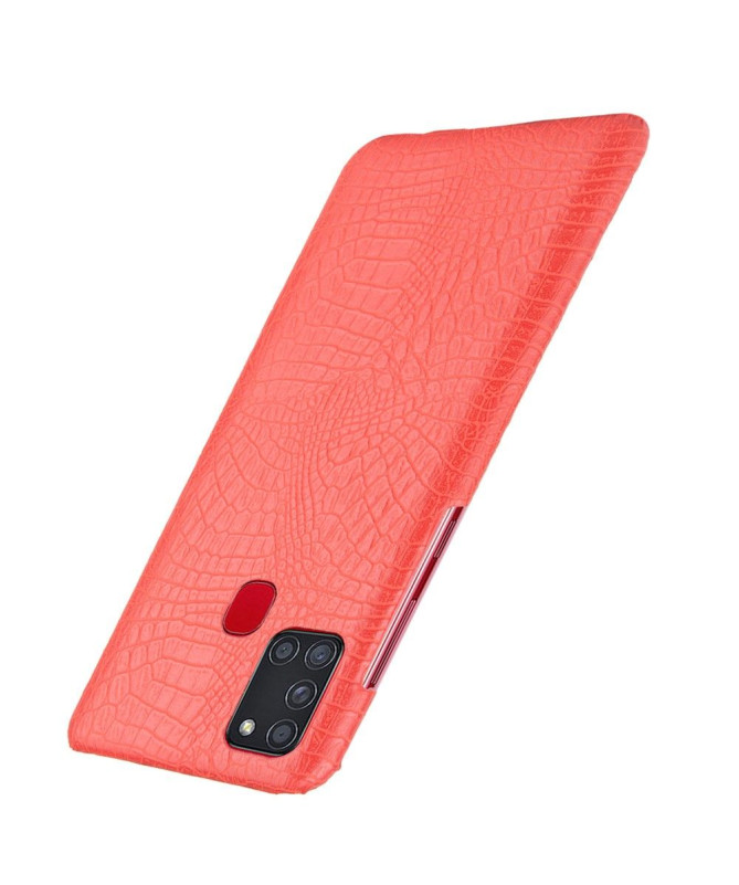 Coque Samsung Galaxy A21s effet peau de croco