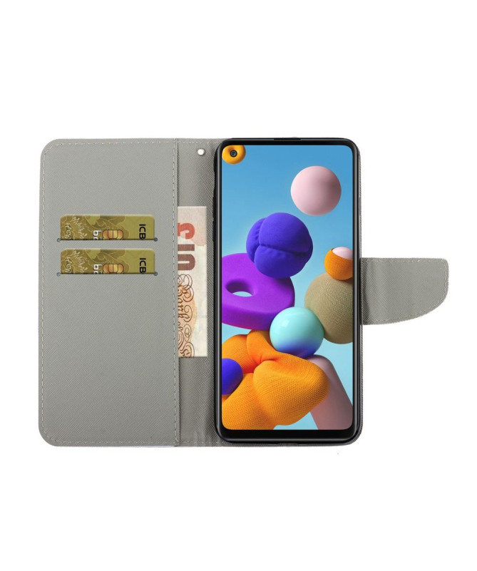 Housse Samsung Galaxy A21s Ne me touche pas et chat - photo 5