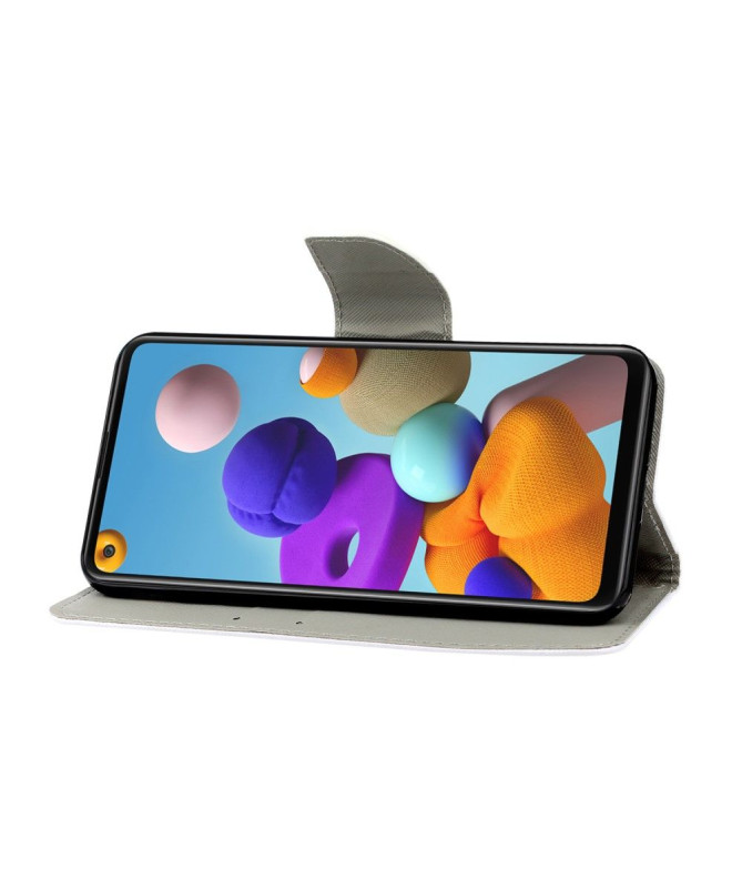 Housse Samsung Galaxy A21s Ne me touche pas et chat - photo 6