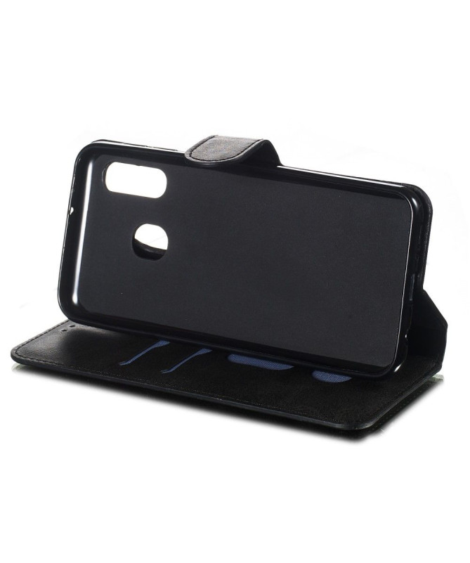 Housse Samsung Galaxy A20e Classique Porte Cartes Noir - photo 5
