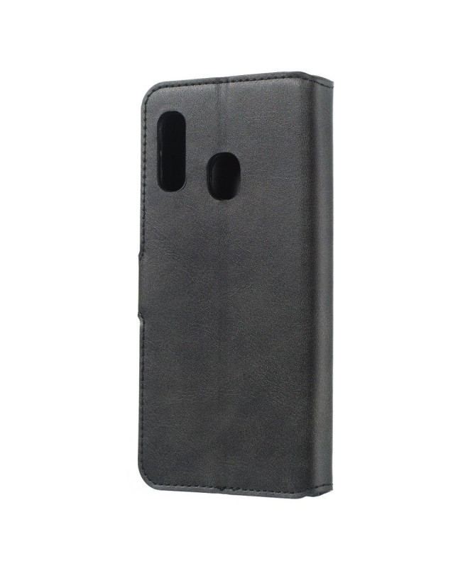 Housse Samsung Galaxy A20e Classique Porte Cartes Noir - photo 6