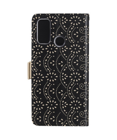 Housse Samsung Galaxy A21s Dentelle Fleur