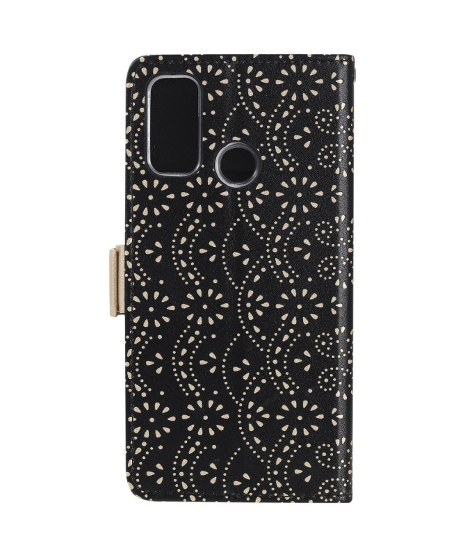 Housse Samsung Galaxy A21s Dentelle Fleur