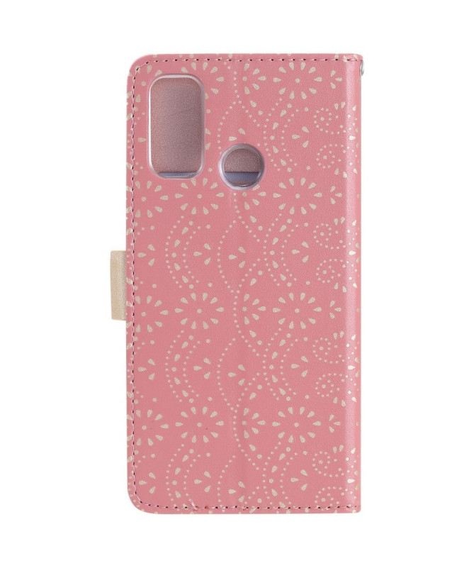 Housse Samsung Galaxy A21s Dentelle Fleur