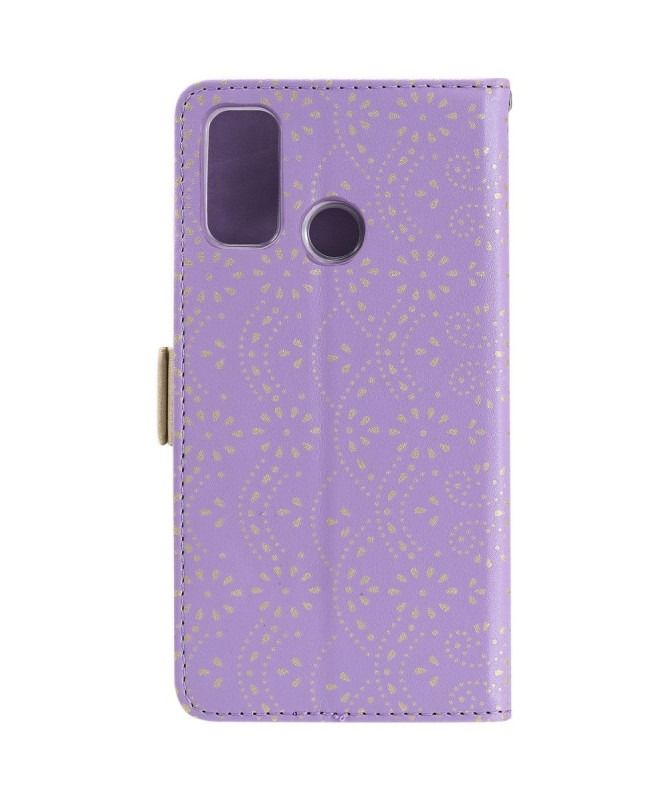 Housse Samsung Galaxy A21s Dentelle Fleur