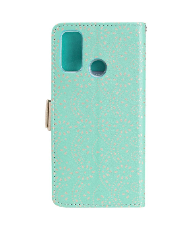 Housse Samsung Galaxy A21s Dentelle Fleur