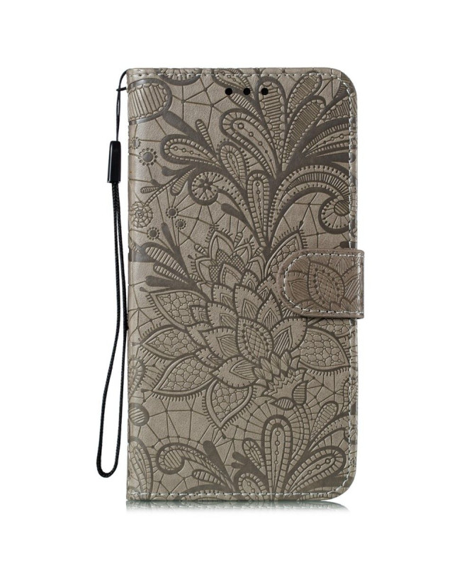 Housse Samsung Galaxy A21s Fleur Dentelle Chic - photo 7