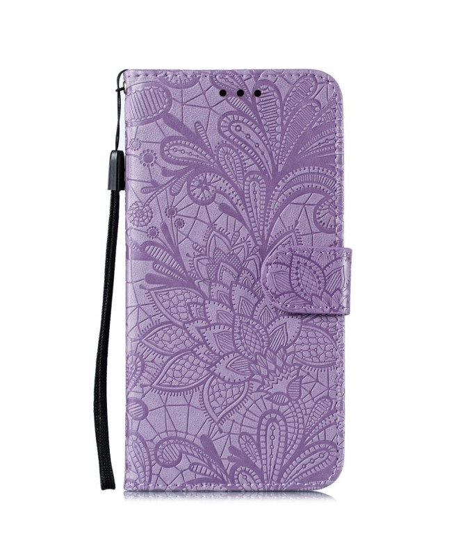 Housse Samsung Galaxy A21s Fleur Dentelle Chic - photo 14