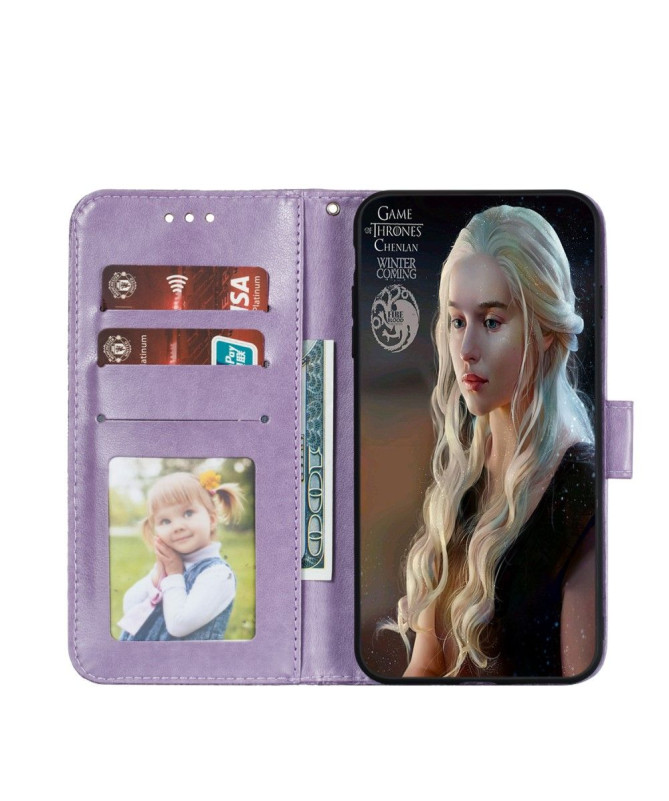 Housse Samsung Galaxy A21s Fleur Dentelle Chic - photo 16