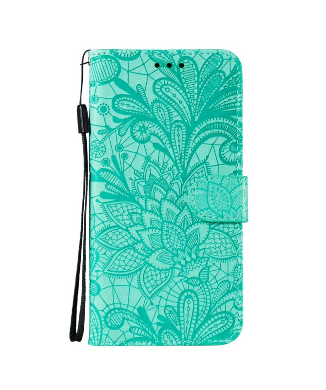 Housse Samsung Galaxy A21s Fleur Dentelle Chic - photo 28
