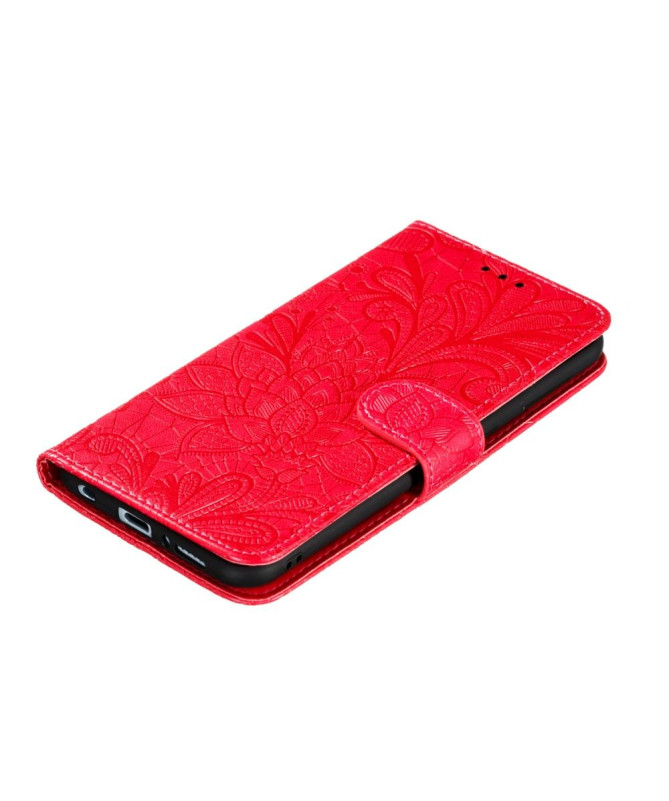 Housse Samsung Galaxy A21s Fleur Dentelle Chic - photo 36