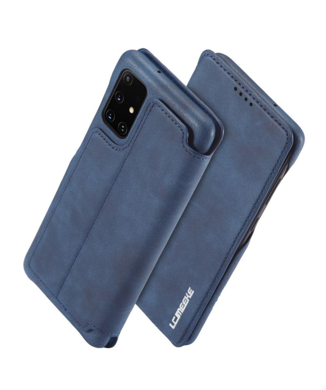 Coque Samsung Galaxy A41 avec rabat simili cuir