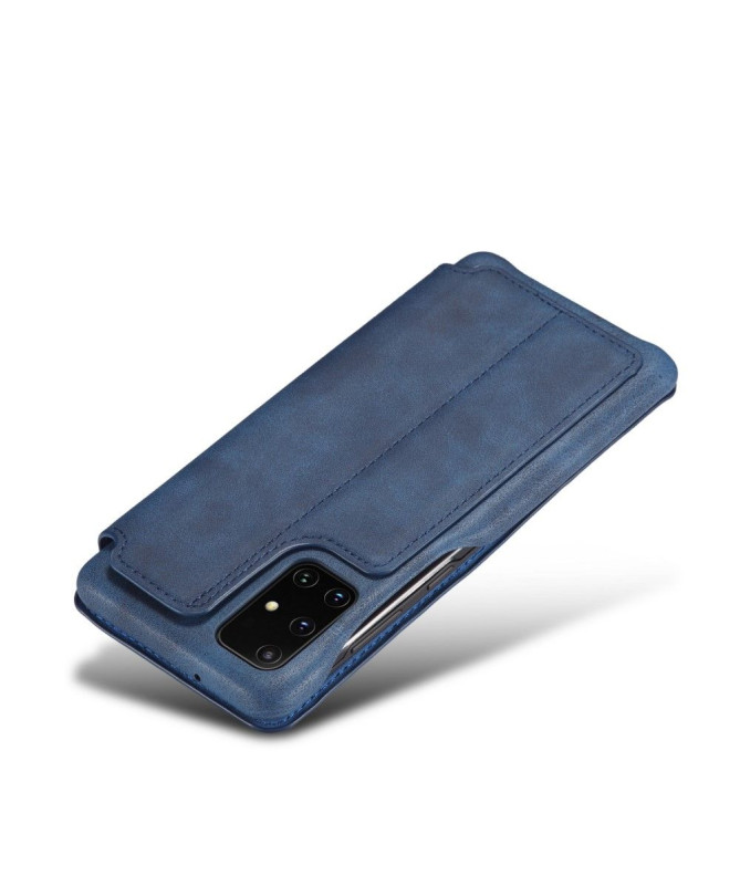 Coque Samsung Galaxy A41 avec rabat simili cuir