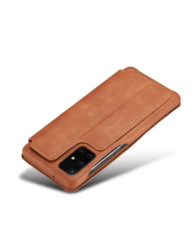 Coque Samsung Galaxy A41 avec rabat simili cuir