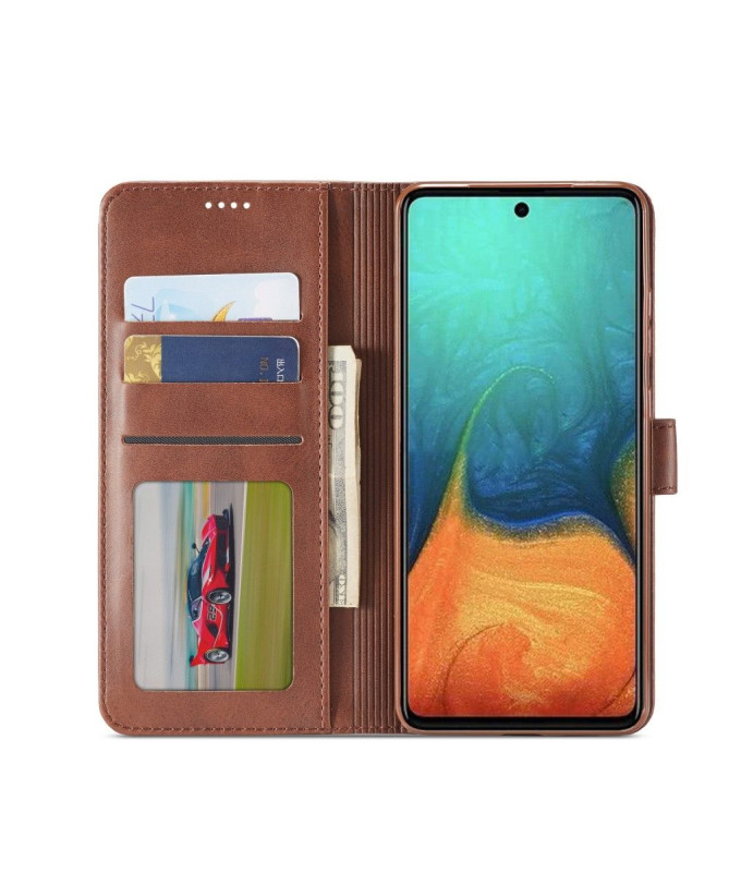 Housse Samsung Galaxy A51 5G Effet Cuir LC.IMEEKE
