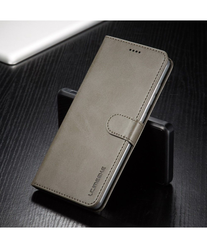 Housse Samsung Galaxy A51 5G Effet Cuir LC.IMEEKE