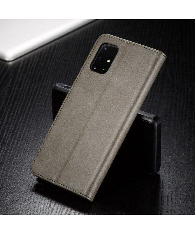 Housse Samsung Galaxy A51 5G Effet Cuir LC.IMEEKE