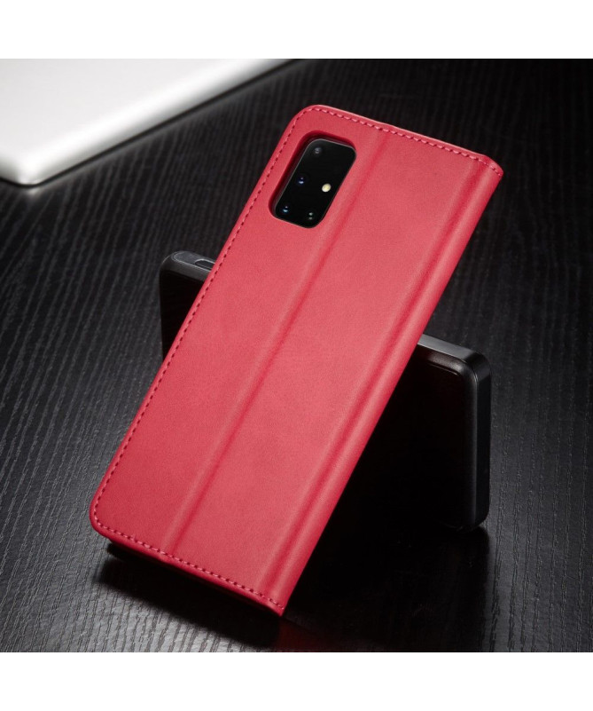 Housse Samsung Galaxy A51 5G Effet Cuir LC.IMEEKE