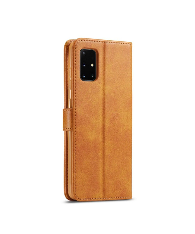 Housse Samsung Galaxy A51 5G Effet Cuir LC.IMEEKE