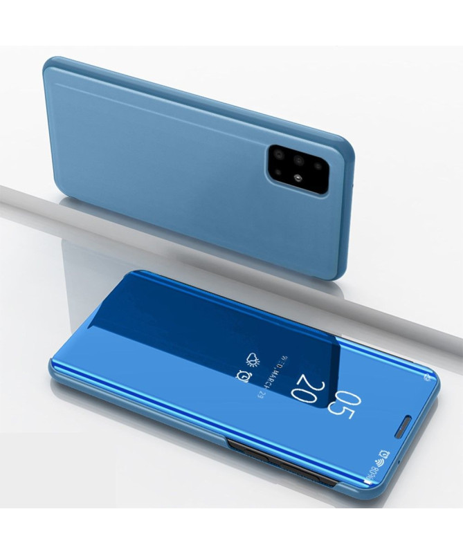 Coque Samsung Galaxy A51 5G avec rabat effet miroir
