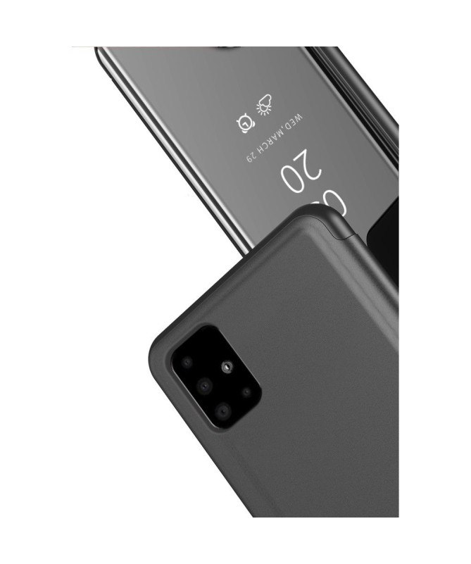 Coque Samsung Galaxy A51 5G avec rabat effet miroir