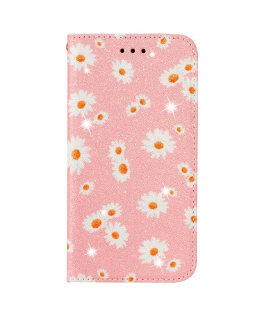 Housse Samsung Galaxy A51 5G Marguerites - Rose