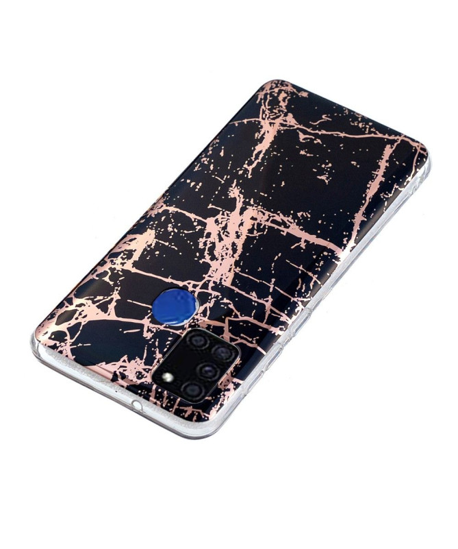 Coque Samsung Galaxy A21s Marbre Métallisé