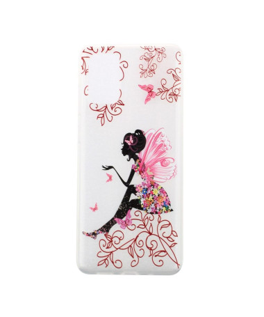 Coque Samsung Galaxy A41 transparente fairy