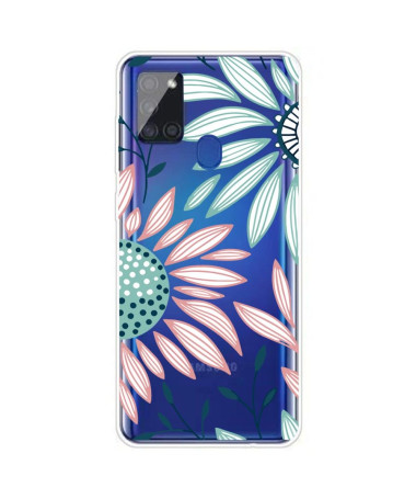 Coque Samsung Galaxy A21s Daisy fleurs