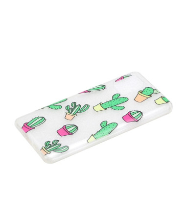 Coque Samsung Galaxy A31 transparente cactus