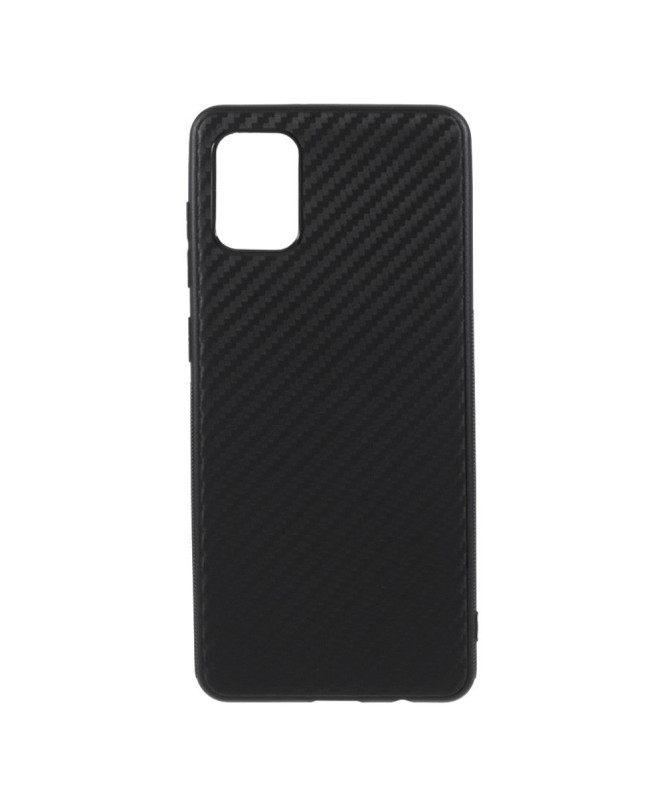 Coque Samsung Galaxy A31 aspect fibre de carbone