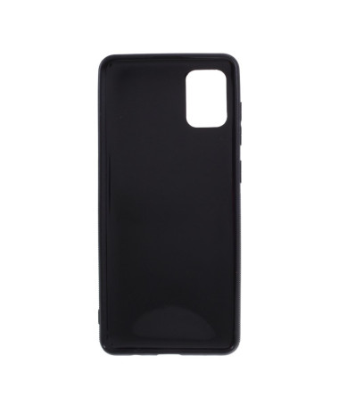 Coque Samsung Galaxy A31 aspect fibre de carbone