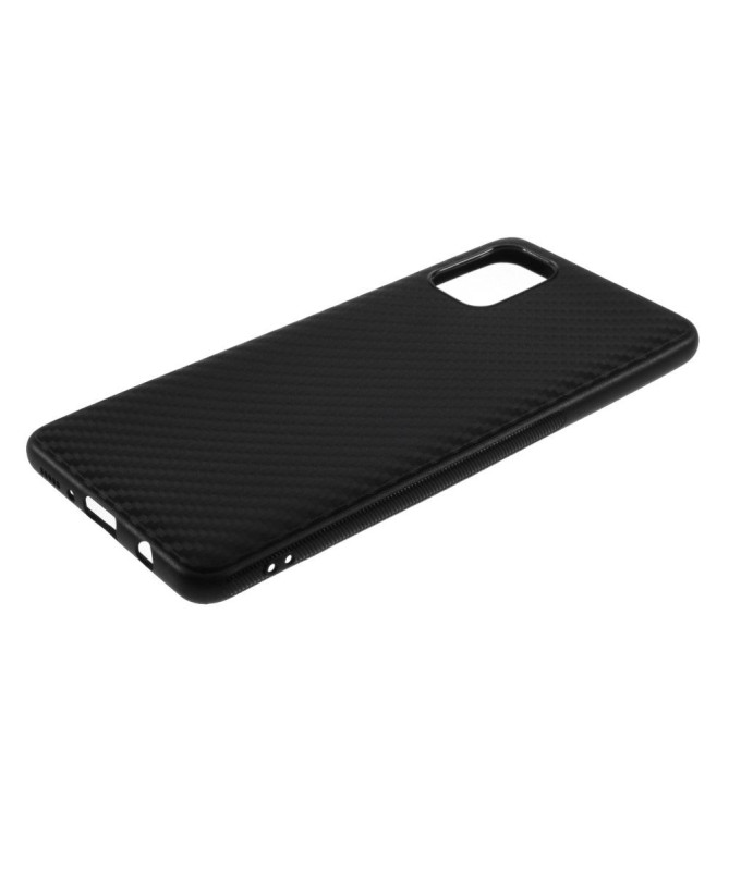 Coque Samsung Galaxy A31 aspect fibre de carbone