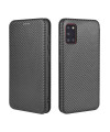 Housse Samsung Galaxy A31 Effet Fibre de Carbone