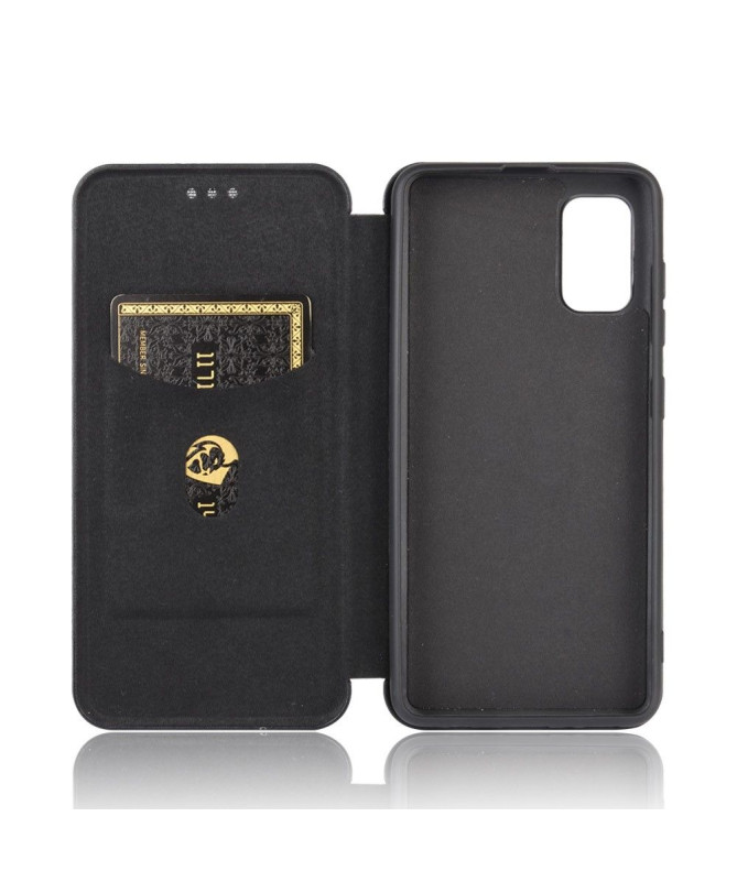 Housse Samsung Galaxy A31 Effet Fibre de Carbone