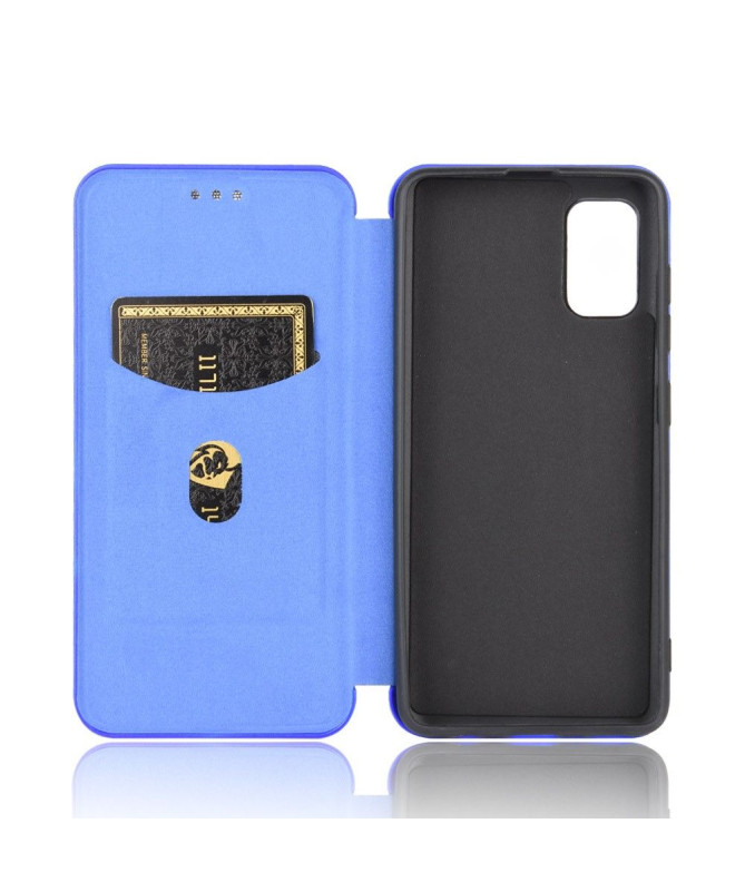 Housse Samsung Galaxy A31 Effet Fibre de Carbone