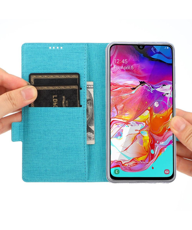 Housse Samsung Galaxy A31 croisillons fonction support