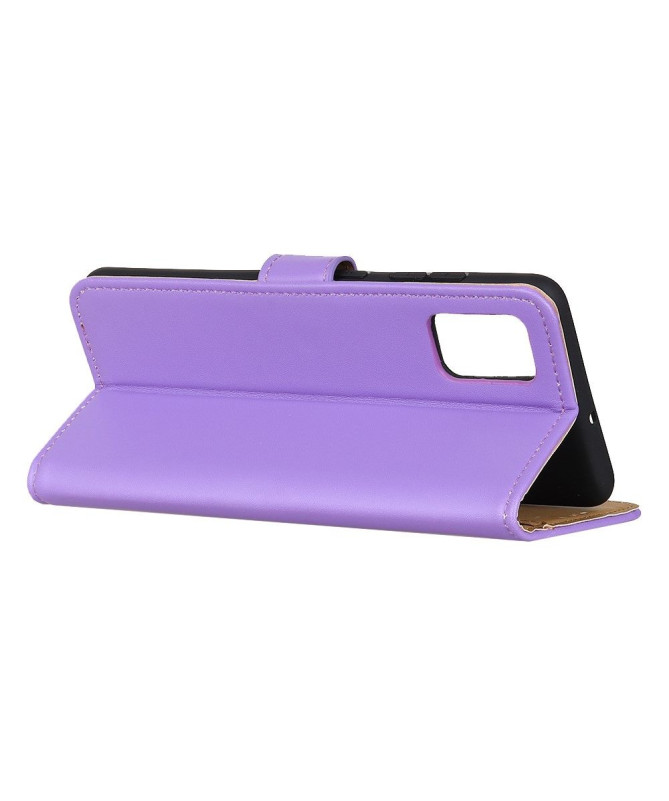 Étui Samsung Galaxy A31 simili cuir basique - Violet