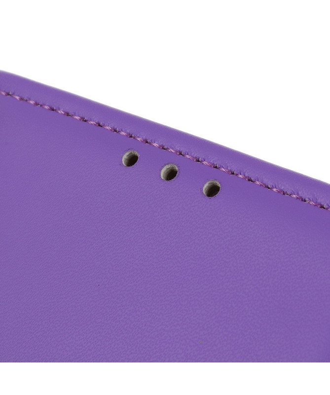 Étui Samsung Galaxy A31 simili cuir basique - Violet