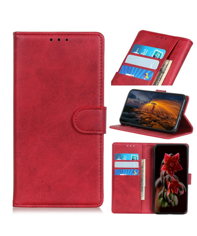 Housse Samsung Galaxy A31 Marius effet cuir mat