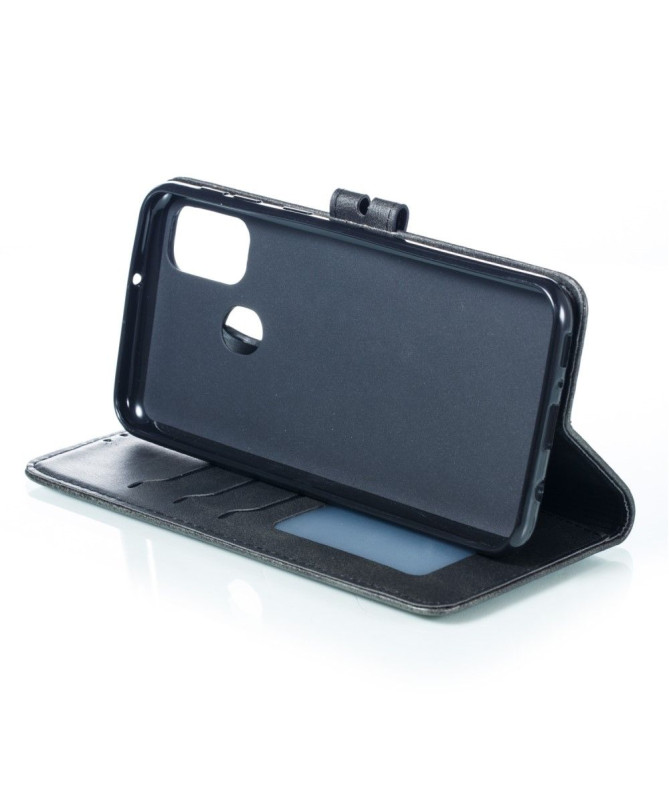 Housse Samsung Galaxy A21s Chaton effet cuir