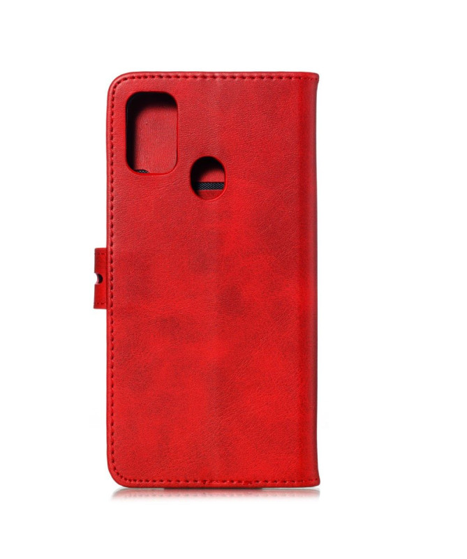 Housse Samsung Galaxy A21s Chaton effet cuir